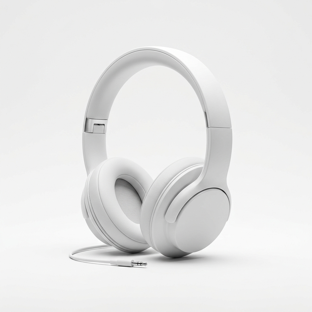 Aero White Headphones